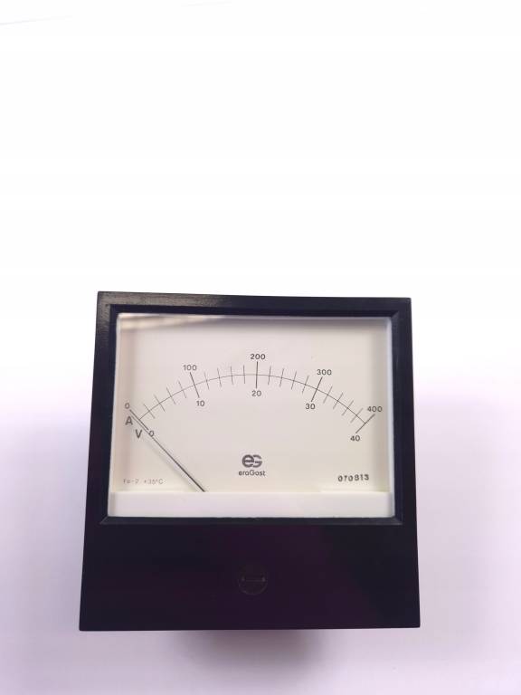 Amperomierz analogowy 0-400A / 0-40V