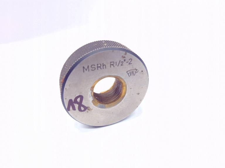 Sprawdzian pierścieniowy do gwintu MSRh R 1/2-2