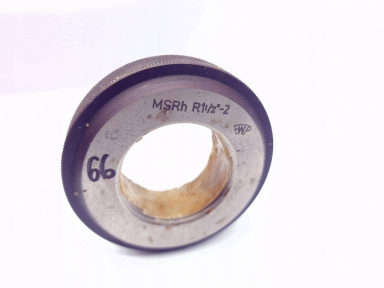 Sprawdzian pierścieniowy gwintu MSRh R1 1/2-B VIS
