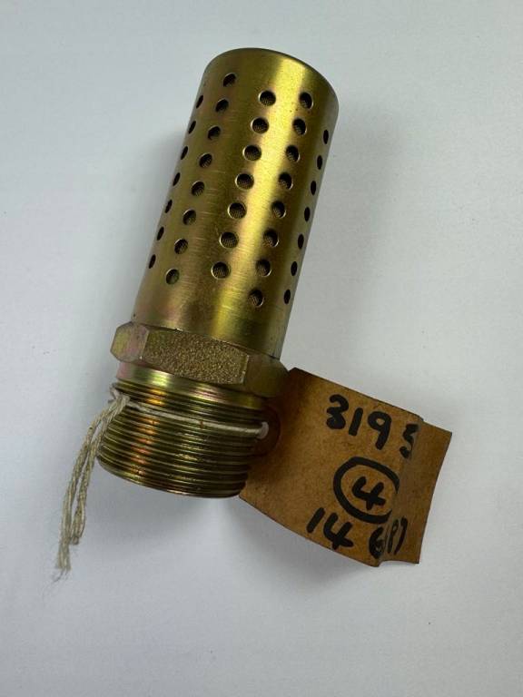 Tłumik hałasu EMERSON G 1 1/2" gwint zewn. stal cynkowana