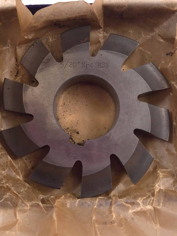 Frez modułowy krążkowy NFMa 5/20 Nr 4 HSS