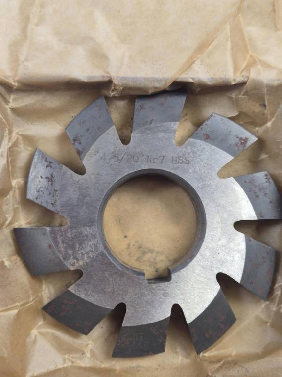 Frez modułowy krążkowy NFMa 4,5/20 Nr 7 HSS