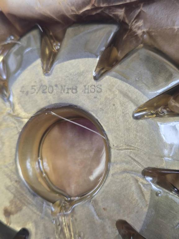 Frez modułowy krążkowy NFMa 4,5/20 Nr 8 HSS