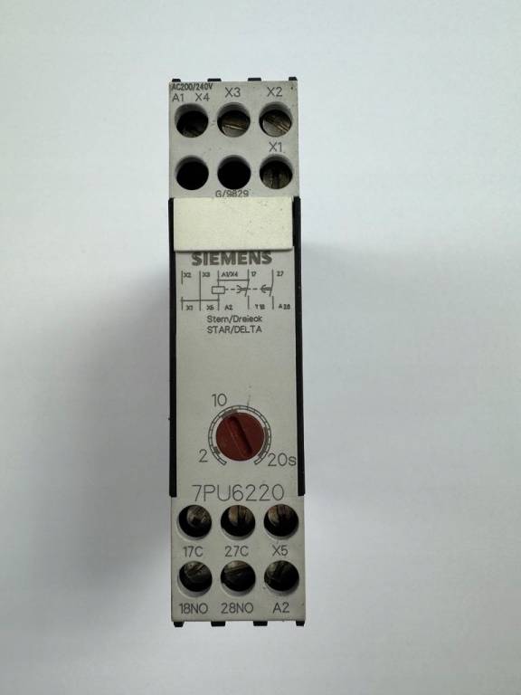 Przekaźnik czasowy Siemens 7PU6220-7NN20 2–20s 220/240V AC