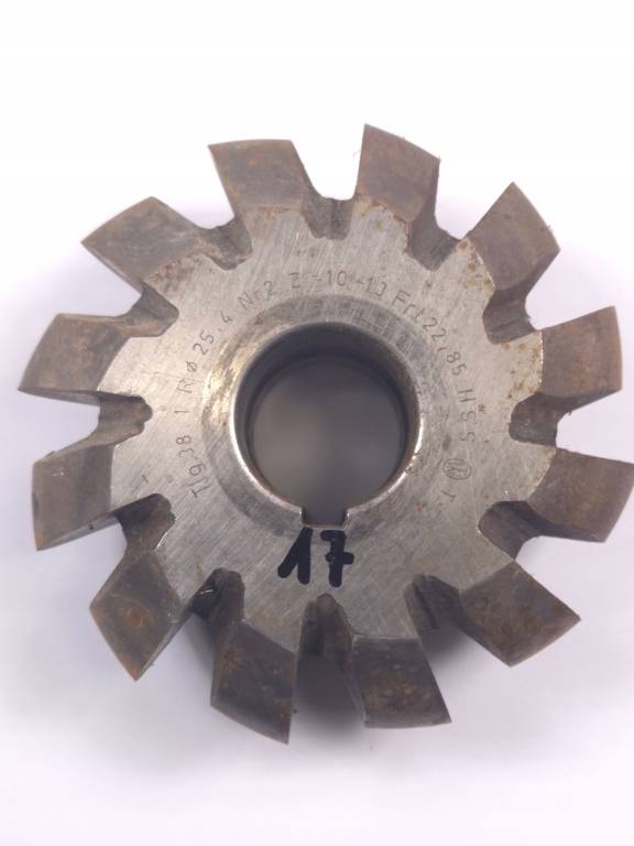Frez modułowy calowy FETTE 38,1/25,4 Nr 2 HSS