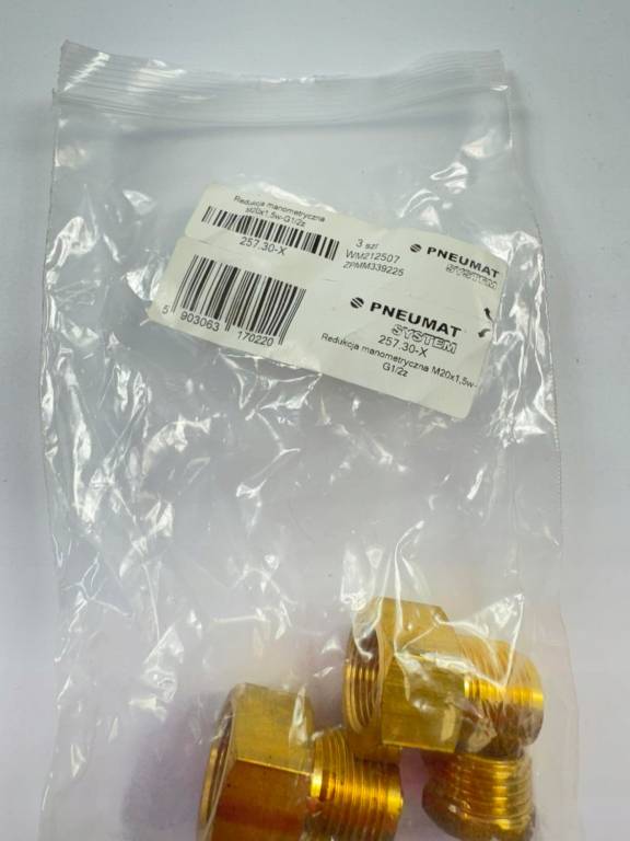 Redukcja manometryczna M20x1.5w-G1/2z