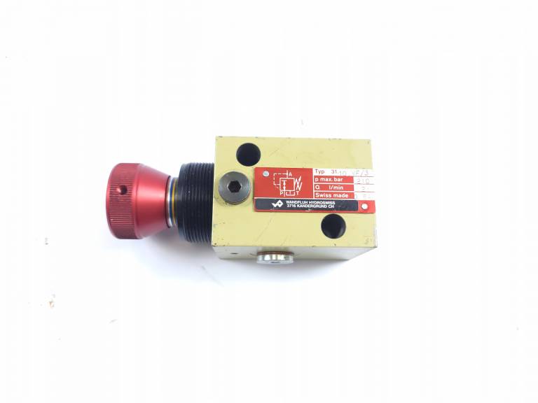 Ręczny regulator ciśnienia hydrauliczny TYP 31.10.VF/3