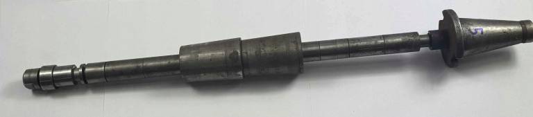 Trzpień frezarski PTFe-50/22/630 PTCd-S22×2