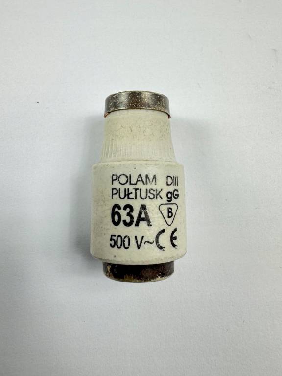 Bezpiecznik topikowy 63A 500V gG