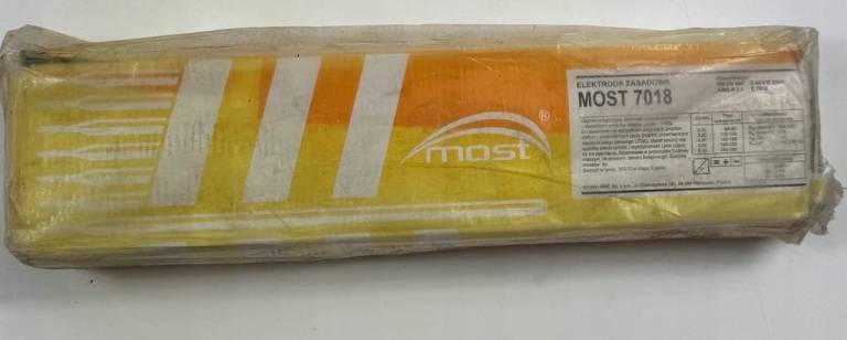 Elektroda MOST 7018 3,2x350 mm – opakowanie 5,0 kg