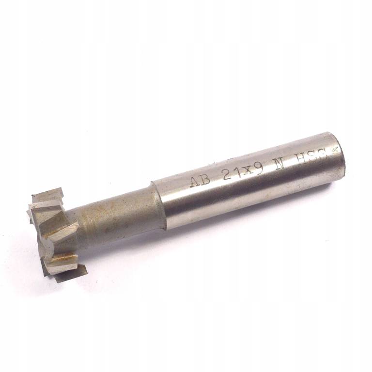 Frez do rowków teowych DIN 851BN 21x9 mm HSS DOLFAMEX