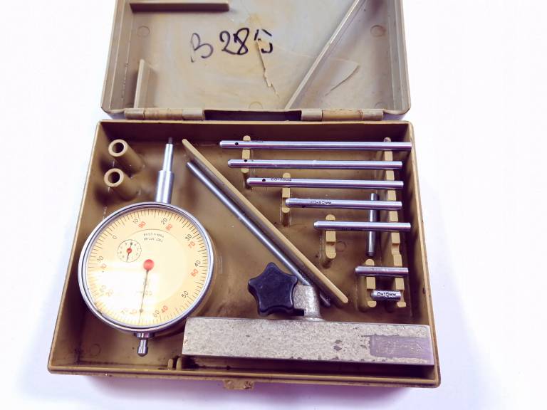 Głębokościomierz czujnikowy zegarowy 0-100 USSR