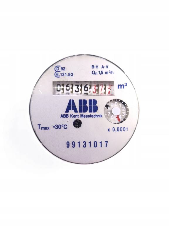 Wodomierz ABB Qn 1,5 m3/h