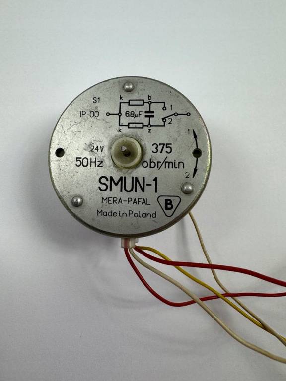 Kondensator rozruchowy MERA-PAFAL SMUN-1 – 6,8 µF, 24 V, 50 Hz