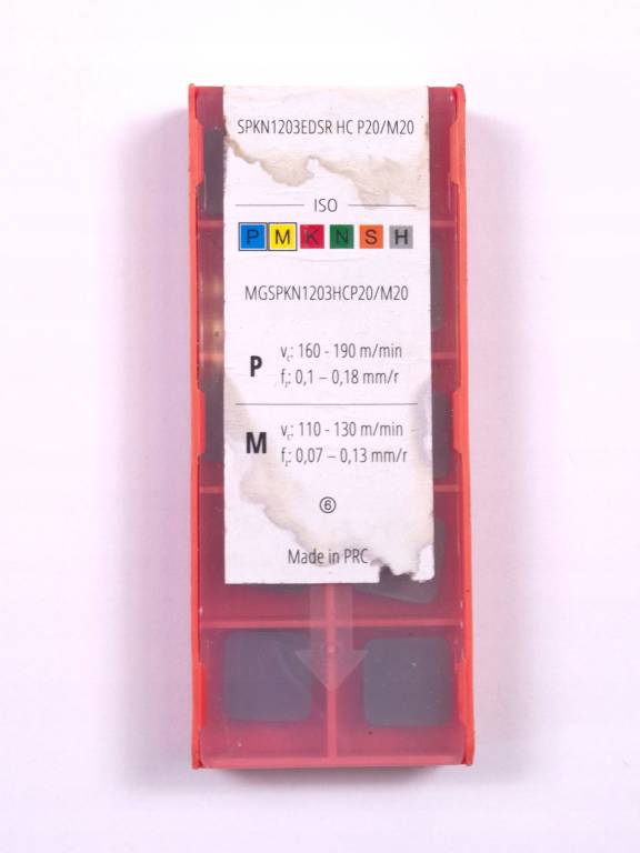 Płytki skrawające SPKN1203EDSR HC P20/M20