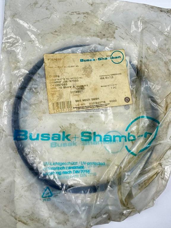 O-ring uszczelka 158,12x7