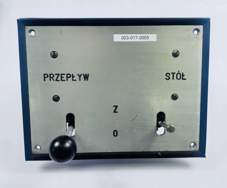Panel stetowania pneumatyką rozdzielacze Łucznik