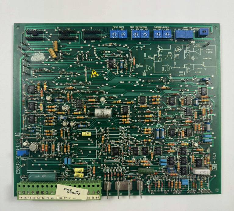 Płyta sterująca do systemów napędowych SIMOREG SIEMENS C98043-A1004-L2-E11
