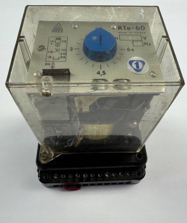 Przekaźnik czasowy RTo-60 220V Refa Mera