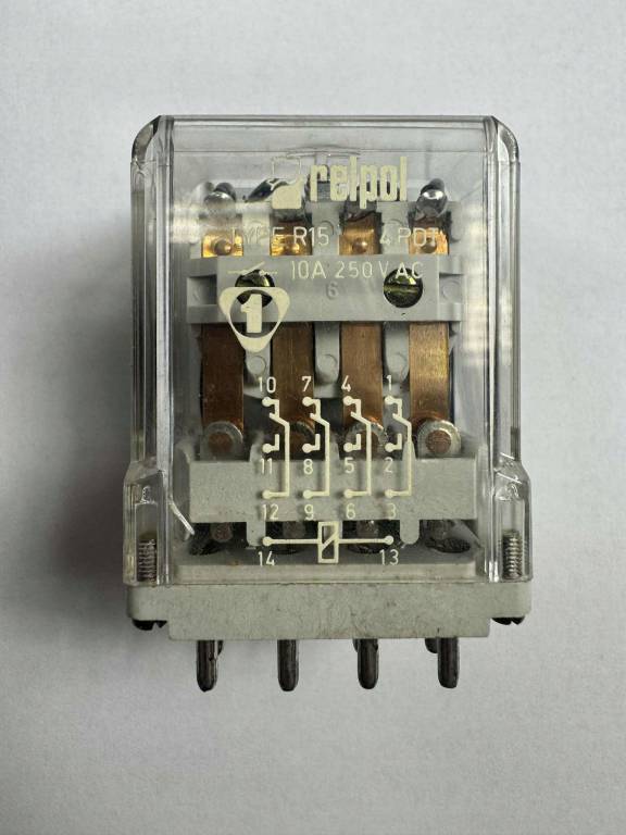 Przekaźnik elektromagnetyczny R15 4PDT 10A 220V