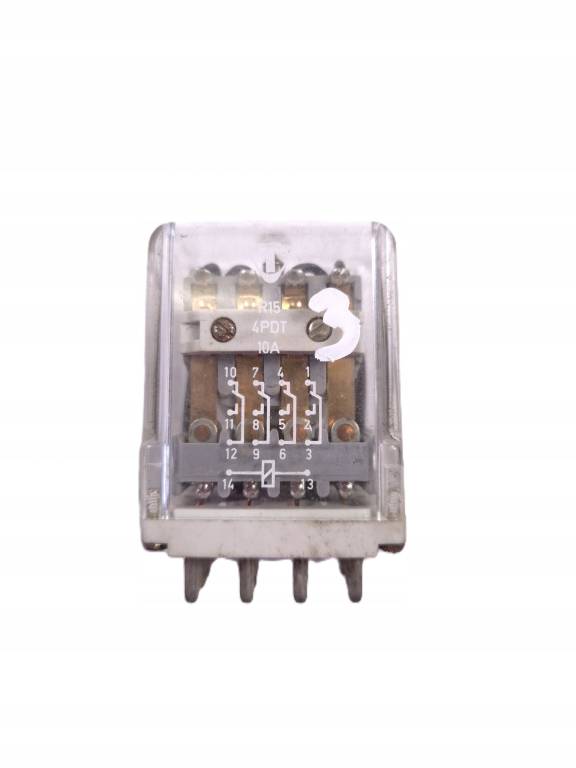 Przekaźnik elektromagnetyczny R15 4PDT 10A 24V