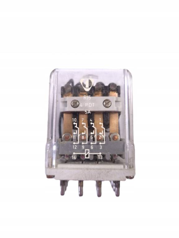 Przekaźnik elektromagnetyczny R15 4PDT 5A 220V