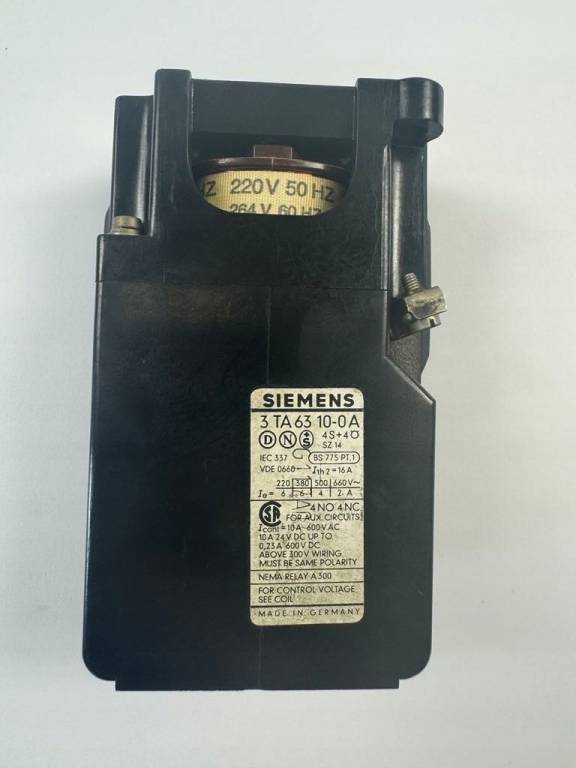 Przekaźnik Siemens 3TA 63 10-0A