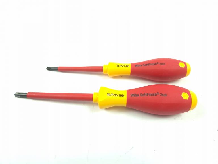 WIHA WKRĘTAK IZOLOWANY SOFTFINISH VDE SL/PZ1 80MM 100MM