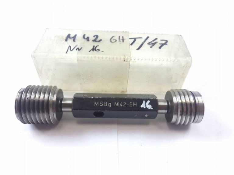 Sprawdzian do gwintu MSBg M42-6H