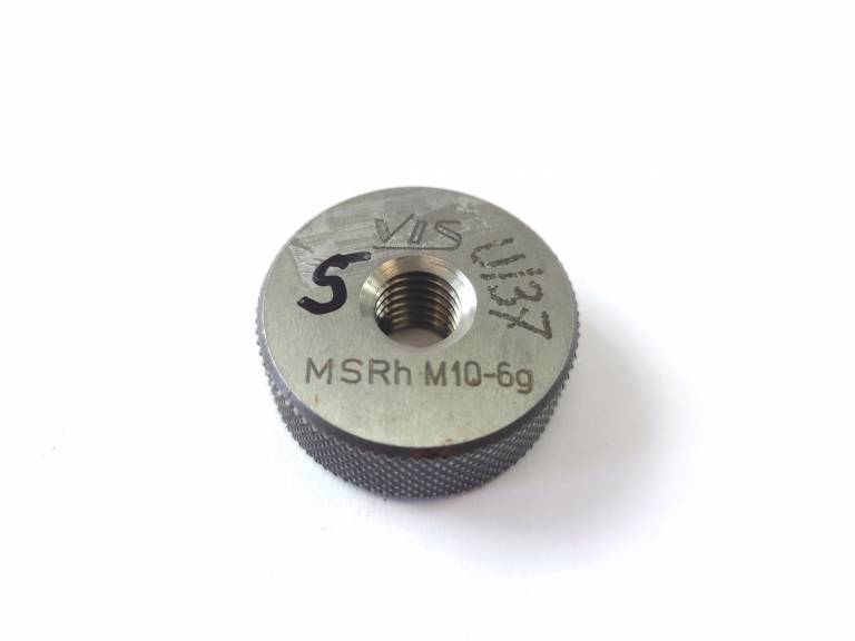 Sprawdzian do gwintu MSRh-M10 6g