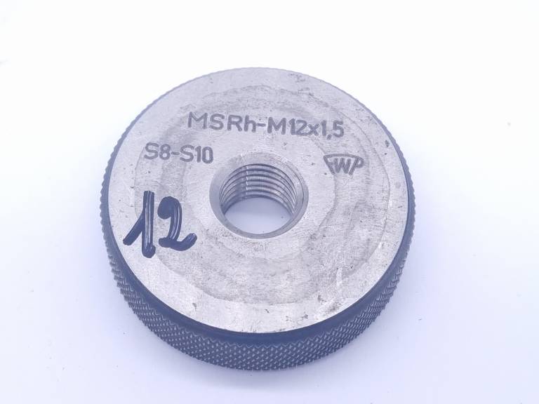 Sprawdzian pierścieniowy do gwintu MSRh M12x1,5