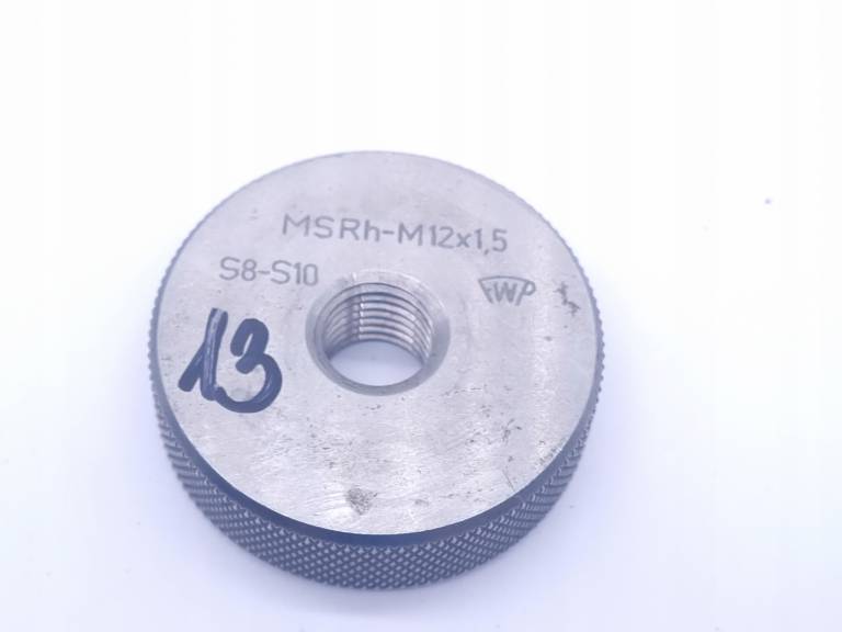 Sprawdzian pierścieniowy do gwintu MSRh M12x1,5