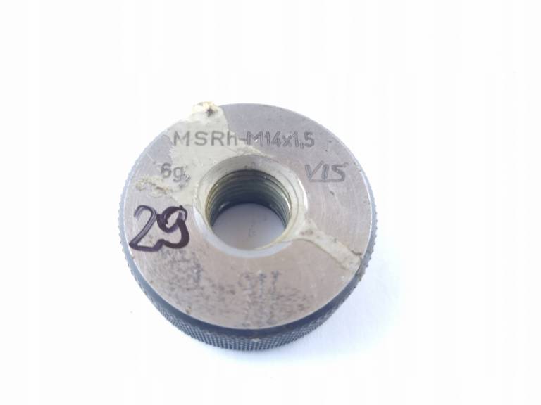 Sprawdzian pierścieniowy do gwintu MSRh M14x1,5 6g
