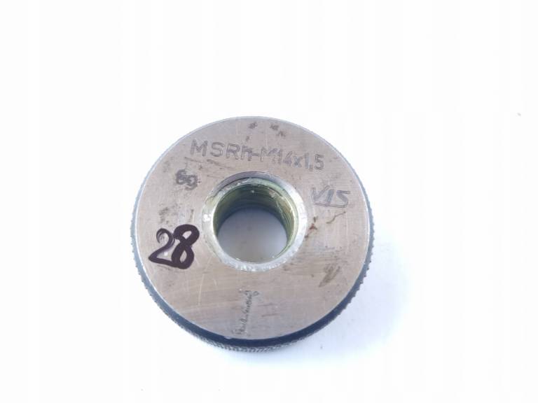 Sprawdzian pierścieniowy do gwintu MSRh M14x1,5 8g