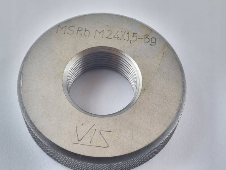 Sprawdzian pierścieniowy do gwintu MSRh M24x1,5 6g