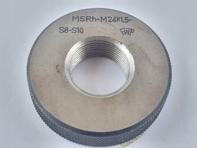 Sprawdzian pierścieniowy do gwintu MSRh M24x1,5 S8