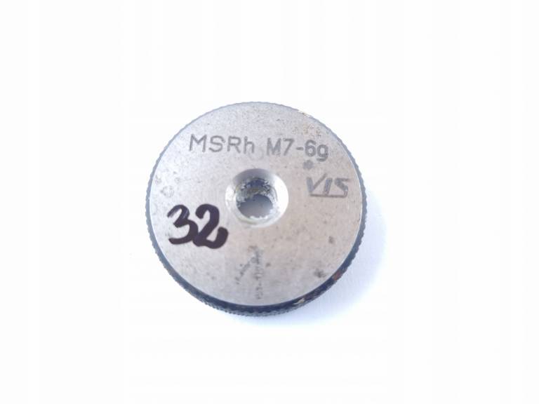 Sprawdzian pierścieniowy do gwintu MSRh M7 6g