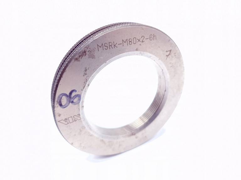 Sprawdzian pierścieniowy do gwintu MSRk M80x2