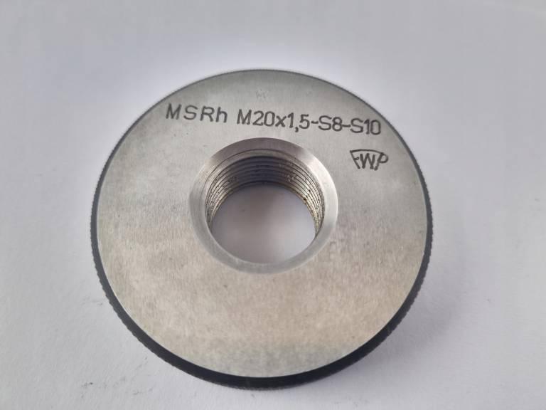 Sprawdzian pierścieniowy gwintu MSRh M20x1,5 S8 S1