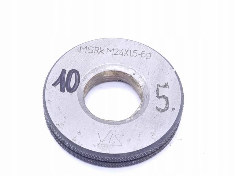 Sprawdzian pierścieniowy gwintu MSRh M24x1,5 6g