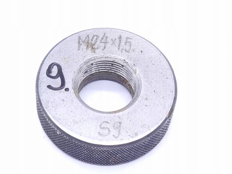 Sprawdzian pierścieniowy gwintu MSRh M24x1,5 S9