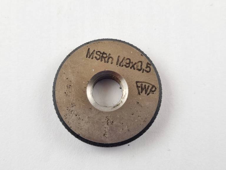 Sprawdzian pierścieniowy gwintu MSRh M9x0,5