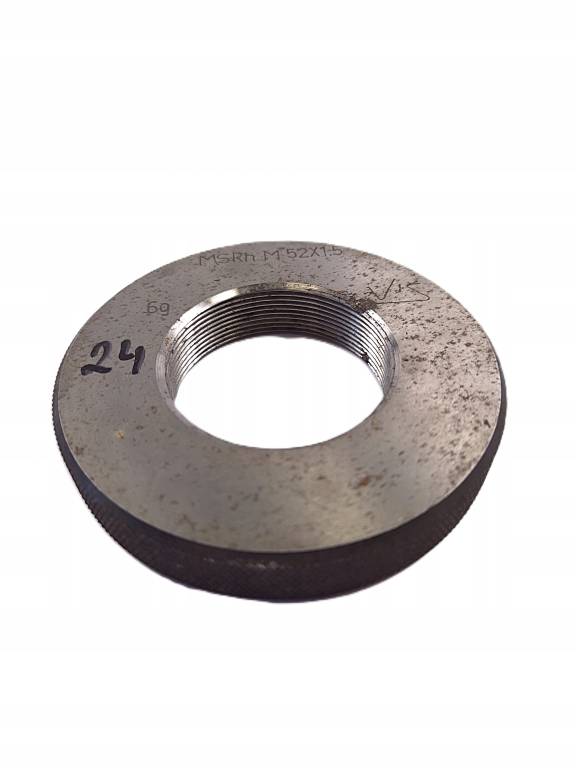 Sprawdzian pierścieniowy MSRh M52x1,5 6g VIS