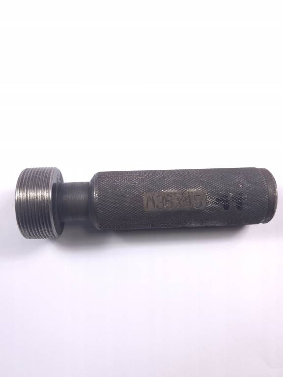 Sprawdzian trzpieniowy M36x1,5 przechodni