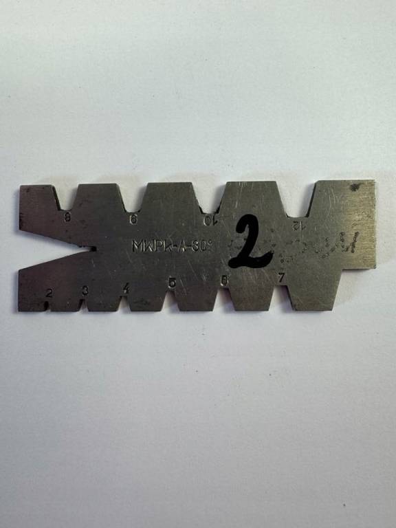 Sprawdzian wzorcowy MWPk-A-30 do gwintu metrycznego