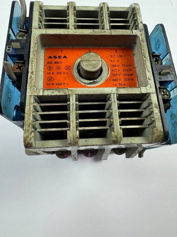 Stycznik ASEA EG 40-1 SP 40 A 600 V AC 3-fazowy