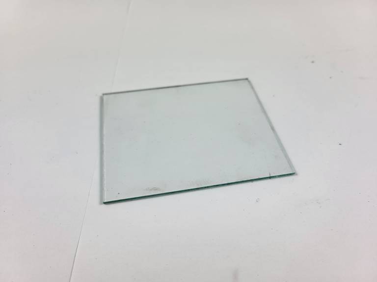 Szkło bezbarwne białe szybka 110x90 przyłbica