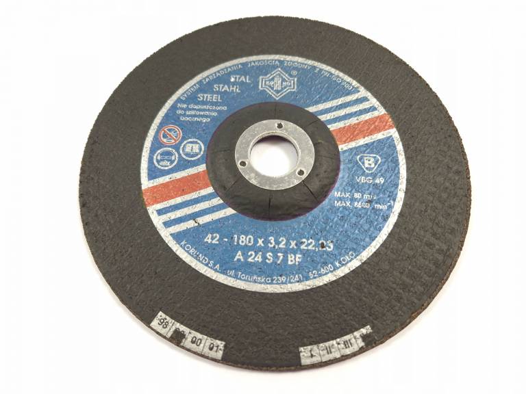 Tarcza do szlifowania Korund 180x3,2x22,23