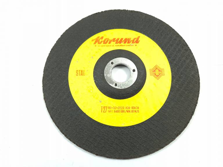 Tarcza do szlifowania Korund 180x3,2x22,23