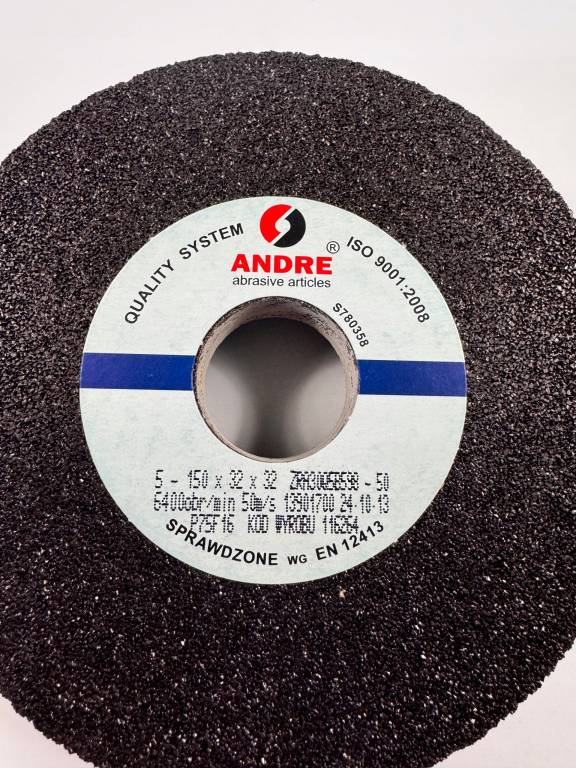 Tarcza szlifierska ANDRE 5-150 x32x32